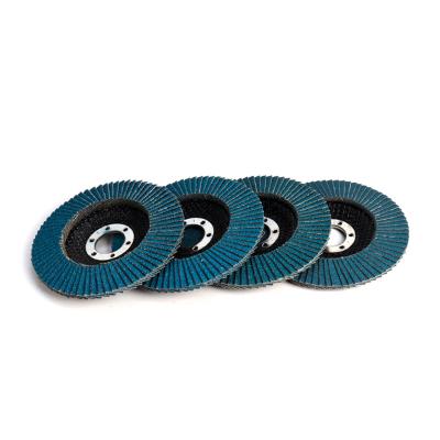 China 115mm / 125mm Zirconium Oxide Fin Disc For Polishing And Flat Grinding Metal for sale