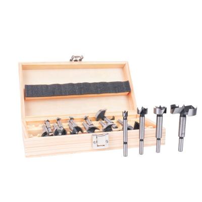 China 15pcs 8mm Plywood Locksmith Woodworking Door Lock Hole Saw Opener Installation Tool Carpenter's Hole Opener for sale