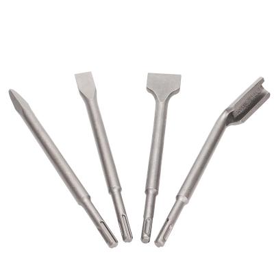 China Carving SDS PLUS Tapered Hammer Pick Drill Bit Chisel Gouges For Shoveling Cement Wall Brick Wall Rock 20*245*10mm for sale