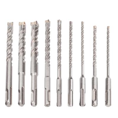 China Steel SDS Plus Electric Hammer Drill Bits For Concrete Brick Stone Fast Drilling for sale