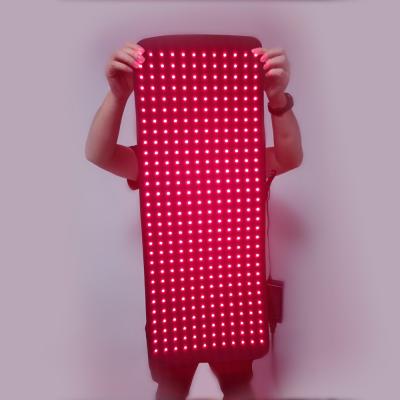 China 660nm 850nm Red Light Body Protection Wrap 660nm 850nm Infrared Red Light Therapy Belt Dye Removal RHONG Removal RHONG OEM ODM LED Belt Pain Relief Weight Loss 360leds for sale