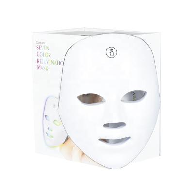 China Wholesale ABS+Plastic Medical Professional 7 Colors Photon Light Therapy Led Face Masks With Neck For Wrinkle Remover Face Rejuvenation for sale