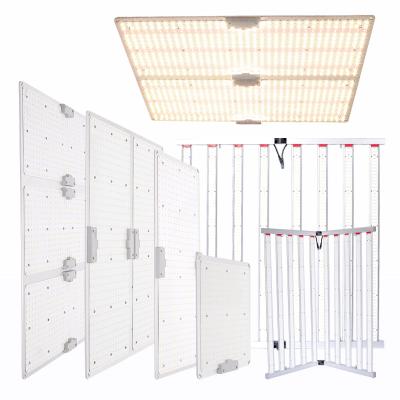 China Button Dimming PPFD High Foldable Full Spectrum 600W LED Grow Light Replace 1000W HPS Fixture for sale