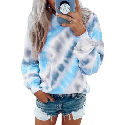 China New Breathable Warm Drop Shoulder Women Sweater Hoodie Long Sleeve Link Dye Hoodie Plus Size 5XL Link Dye Shirts Pullover Sweatshirt for sale