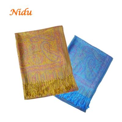 China Classic Jacquard Paisley Scarf For Arabs Fashion Muslim Scarf Shawls For Women for sale