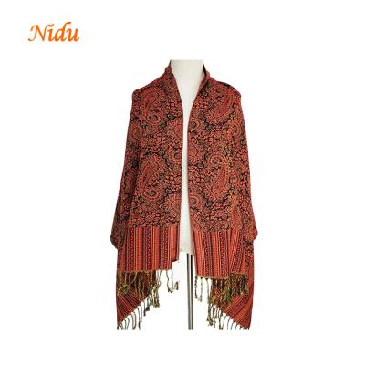 China Cheap Polyester Paisley Scarf Large Size Multi Purpose Scarf China Factory for sale