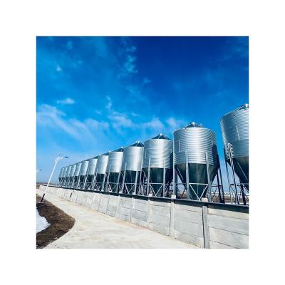 China Farms Made China Top Quality Chicken House Large Capacity Poultry Farm Silo Feed Bin for sale