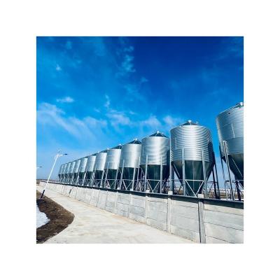 China Hot Selling Farms New Product Transport Wheat Poultry Feed Bins Silo For Corn Grain for sale