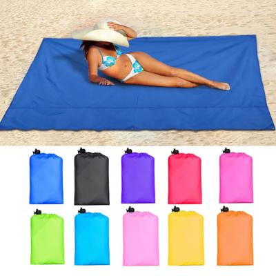 China Outdoor Beach Blanket Outdoor Folding Sand Picnic Waterproof Portable Camping Mat for sale