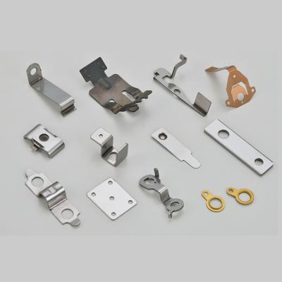 China OEM high precision steel custom sheet metal stamping service copper parts small brass bronze fabrication for sale