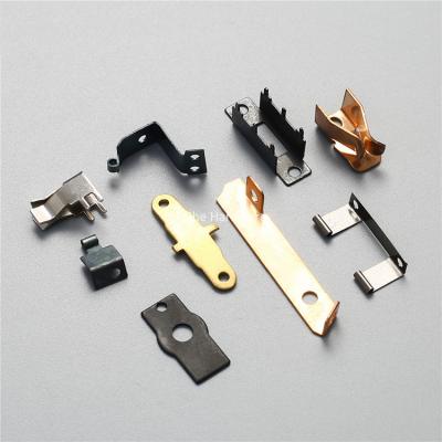 China Flat Spring / Custom Aluminum Spring Clip Black Anodizing Cleaning Flat Clip Manufacturer for sale