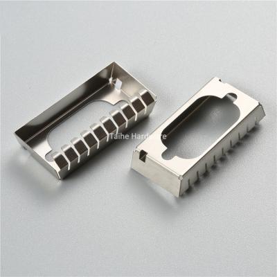 China Pre-tin Plated Steel Custom Aluminum Stamping Emi Shield Clip For Small Quantity PCB Manufacturer for sale