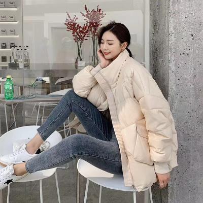 China Wholesales Windproof Peep Winter Ditch White Fashion Long Duck Down Jacket Female for sale