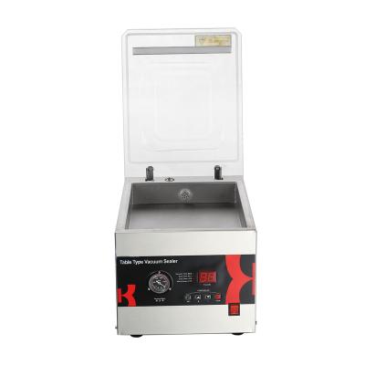 China DZ-260C Food Chicken Vacuum Sealer Meat Fruit And Vegetable Beef Vacuum Packing Machine for sale