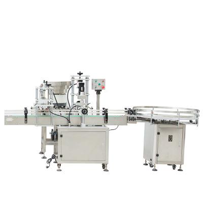 China Automatic Beverage Bottle Sorting Table Filling And Capping Machinery Production Line for sale