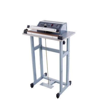 China SF-300 Single Foot Type Aluminum Foil Food Bags Heat Sealing Sealer Machine For Plastic Foil And Bag for sale