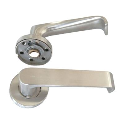 China Europe Style Door Handles Modern Door Handles OEM Factory Interior And Exterior Solid Modern Hardware For Wooden Door for sale