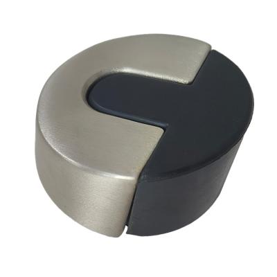 China Good Quality Modern Bedroom Door Hardware Rubber Floored Interior Door Stopper for sale