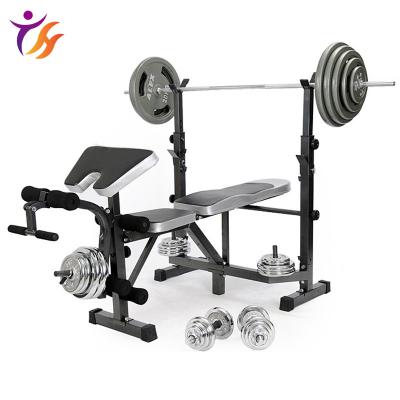 China TZH Push Up Bench and Barbell Workout Bench and Barbell Stand Adjustable Soft Squat Foldable Oblique Up and Down Strength Training for Home Gym for sale