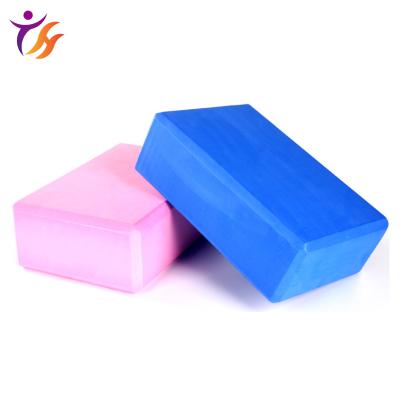 China Anti-Slip Yoga Block Beginner Assisted Yoga Easy To Clean Yoga Brick Customized Color Super Thick Yoga Brick for sale