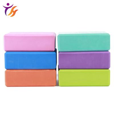 China Anti-Slip Block Teenagers Yoga Brick Professional Sports Yoga Auxiliary Training Yoga Brick For Gym for sale