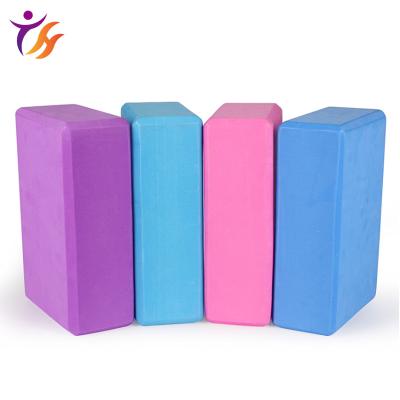 China High Quality Custom Yoga Bricks Yoga Exercise Brick Portable Waterproof And Moisture Proof Anti-Slip Block Yoga Bricks for sale