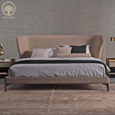 China Modern Italian Bedroom Furniture Super King Bedroom Furniture Oversized King Size Bed for sale