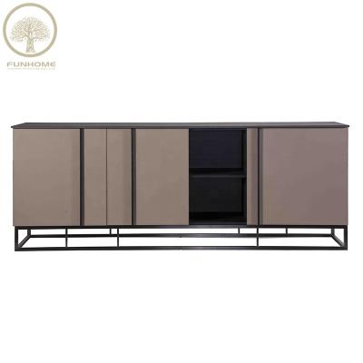 China Modern Lightweight Luxury Living Room Pictures Of Wooden TV Cabinet TV Cabinet Designs for sale