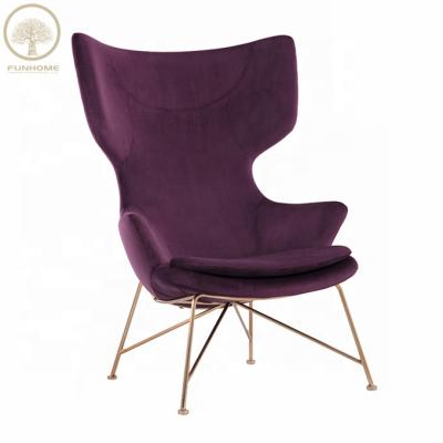 China Fabric With High Back Furniture Steel Armchairs Home Manufacturer China Lounger Fabric Armchair Made In for sale