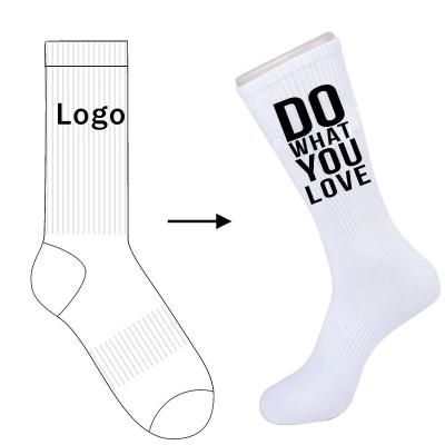 China Breathable Low Moq Wholesale Custom Logo Sports Socks Women Custom Cycling Cotton Socks for sale