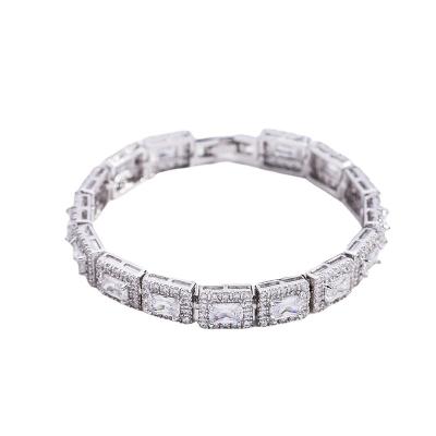 China ZIRCON Broken Diamond Silver Braceletnew girlfriends couple's Jewelry Star  Shiny dazzling Bracelet Crystal Bracelet Party Gift for sale