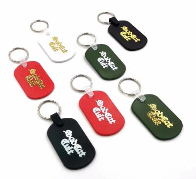 China Promotion Gift Wholesale Customize Logo and Shape PVC rubber Key chain Factory Cheap Price for Promotion gifts accessories for sale