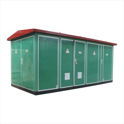 China Power Distribution High Standard Ring Main Unit Prefabricated Substation Box Shaped Compact External Box Inflatable Cabinet for sale