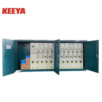 China KEEYA XGN XGN15 power distribution box shaped fixed metal sealed mechanism with books for compact substation for sale