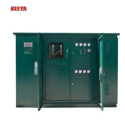 China Power Distribution Protection Mounted Transformer ZGS11 800kva 10kv American Box Shaped Combination Substation for sale