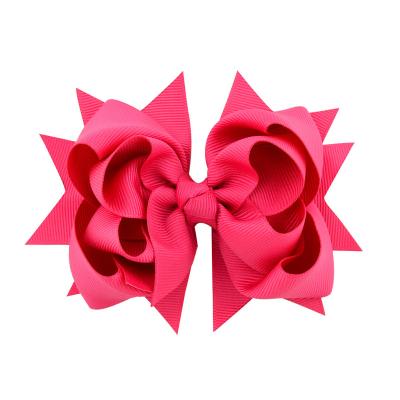 China Soft Ribbon Bow Hair Clips in 20 Colors for sale