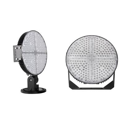 China Sports Stadiums 600W-1200W High Quality Intelligent Super Bright Circular LED Motorized High Mast Flood Light for sale