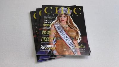 China Art Paper Custom Magazine Printing Services Gloss coated C2S Art paper for sale