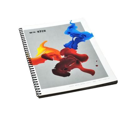 China Espiral do OEM - caderno do limite que imprime CMYK C2S revestido brilho Art Paper à venda