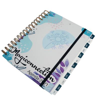 China Custom Journal Hardcover Notebook Printing Matt Lamination And Spot UV for sale