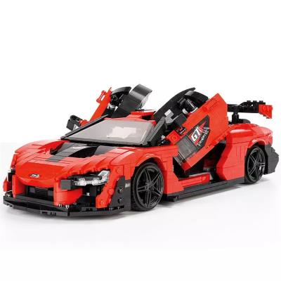 China Simulation Mold King Model 10007 Peak Building Blocks The Super Racing Car Model Bricks Educational Toys For Children for sale