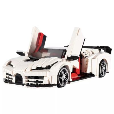 China Creative Simulation Model Mold King 10004 High-tech Car Toys Moc Eb110 Sports Car Model Assembly Building Block Child Creative Gift for sale