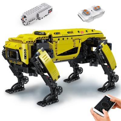 China Hot Selling Quality Intelligent Robot Educational Diy Toys King Mechanical Dog Moc Legoi 15066 Mold Block for sale