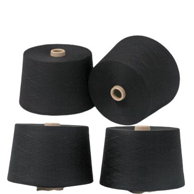 China Anti-pilling China Supplier Hand Knitting Spun Dyed 100% Polyester Thread 30/1 Spun Polyester Yarn for sale