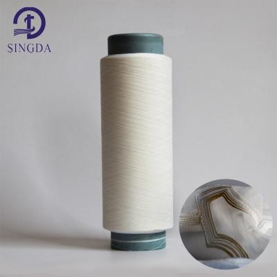 China DTY 540D/168F RW High-tenacity LINEN Anti-pilling Roving Thread 100% Polyester Fancy Yarn for sale