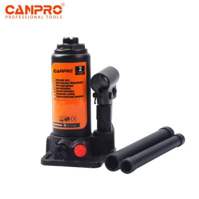 China CANPRO Adjustable Props With Safety Valve Bottle Jack Black Manual Screw Hydraulic Car Jack High Lift > 50T for sale