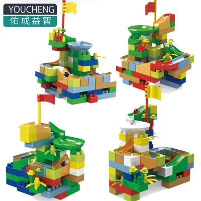 China DIY TOY 78PCS Plastic Medium Particle Building Block Toys For Children Kids Bricks Sets Wholesale Gifts Diy Bricks Other Educational for sale