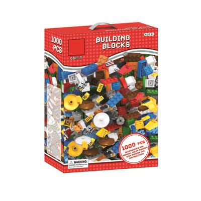 China Educational legoing toy building blocks 1000pcs, coloful gift high quality mini figure block diy educational children play small block for sale