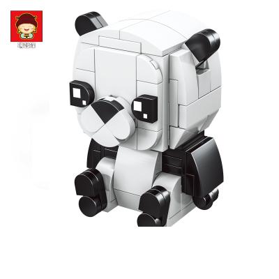 China 135+PCS Mini Educational Cartoon Zootopia Plastic Toy Block Legobuilding Toys For Children Educational Brick Sets Wholesale Brick Kids Gifts for sale