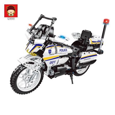 China Educational HOT Motorcycle Toy 716+PCS Mini Block Plastic Legobuilding Toys For Kids Bricks Sets Wholesale Educational Bricks Kids Gifts for sale